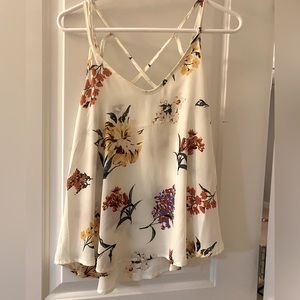 Floral tank top